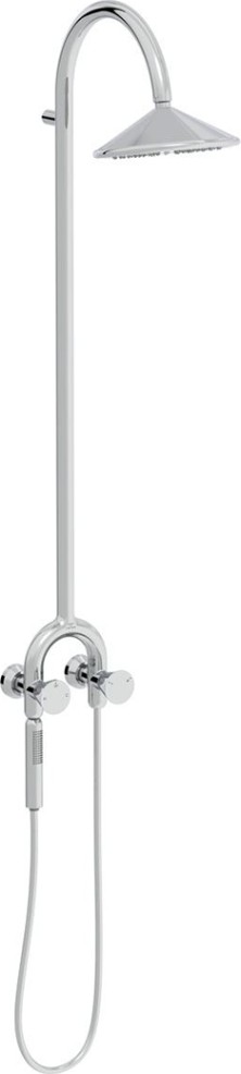 Vitra Liquid A47219 Manyetik El Duşlu, Duş Kolonu ve Termostatik Duş Bataryası