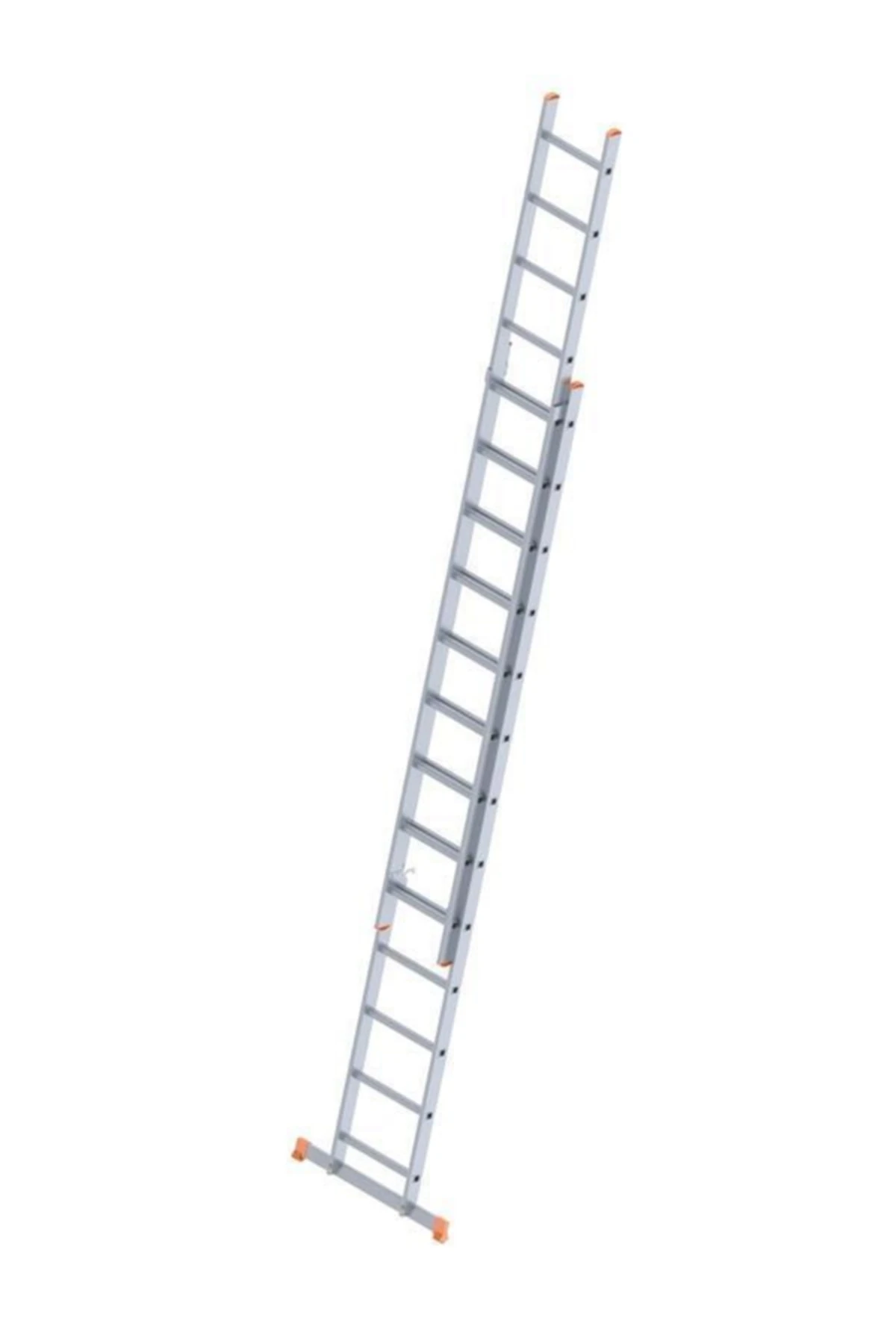 Xxx 2x13 A Tipi Sürgülü Merdiven Endüstriyel 7,10 Metre