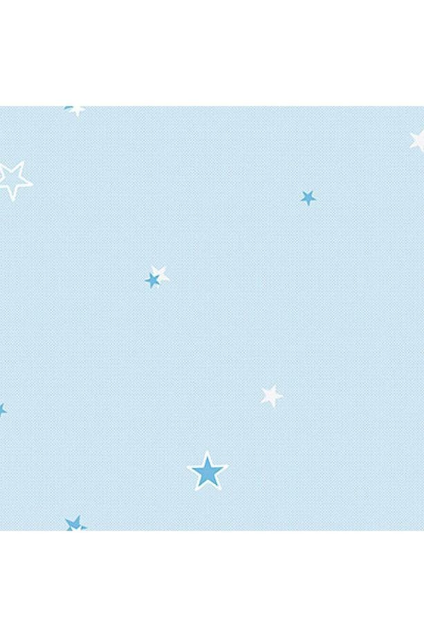 8913 Serisi | Gece Parıldayan Mini Yıldız Tasarımlı Duvar Kağıdı / 10,6m2
