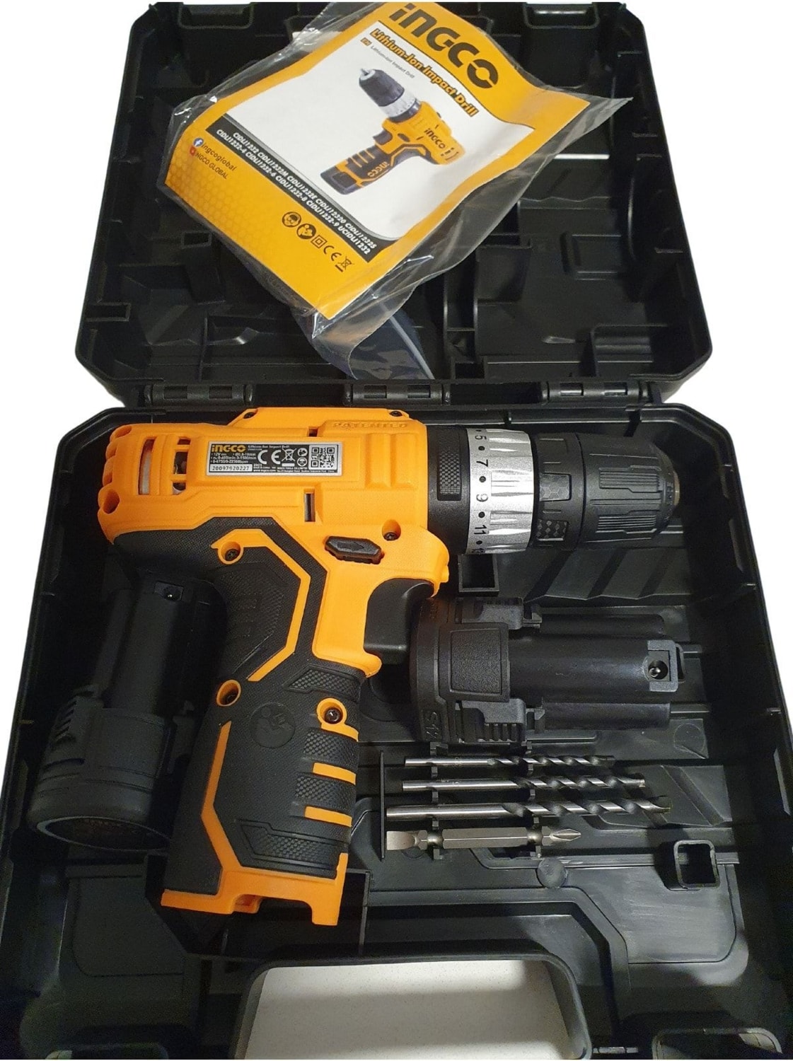 Li-Ion Akülü Darbeli MATKAP-10MM-12V-1,5 Anah.