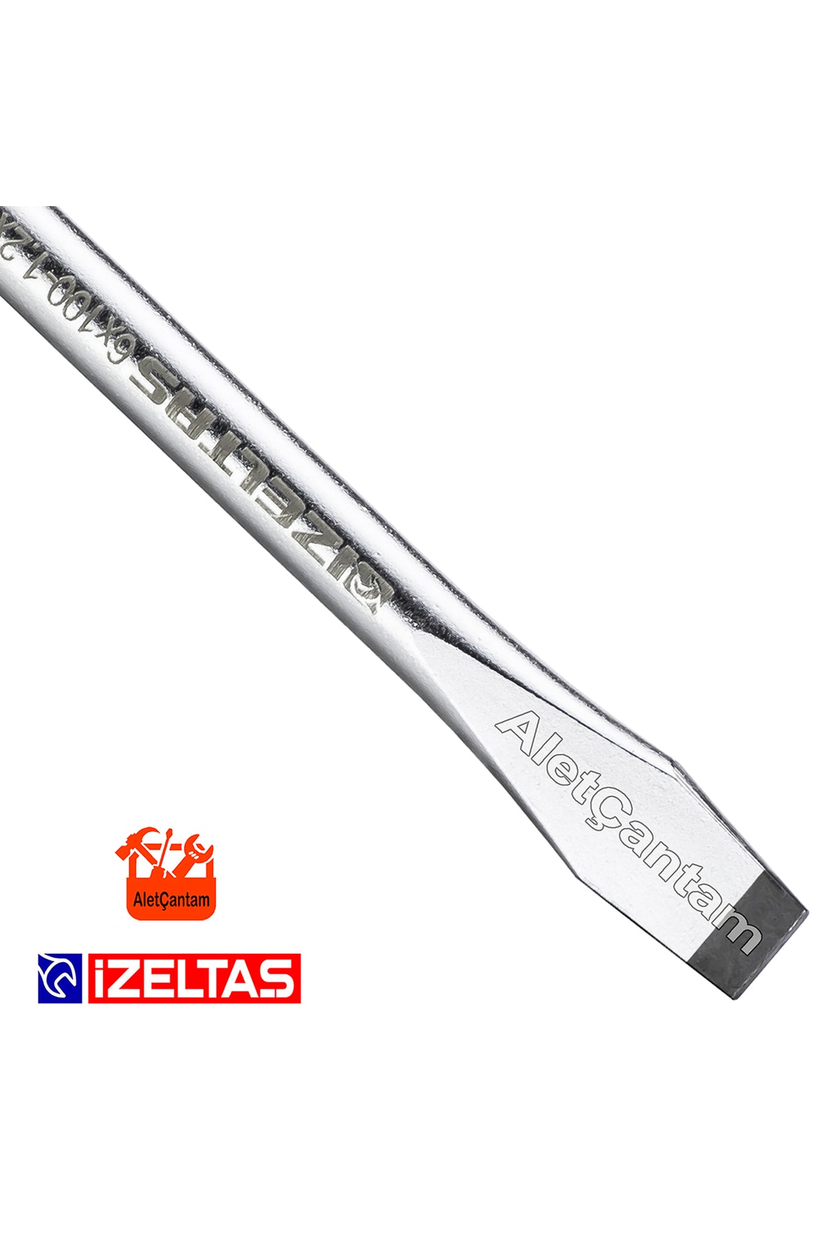 Düz Uçlu Tornavida Kraft 4 X 80 Ince Uçlu
