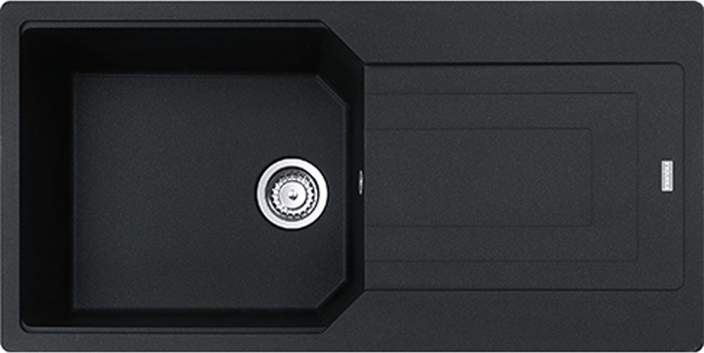 Urban Ubg 611-100 Nero Tek Gözlü Damlalıklı Granit Eviye