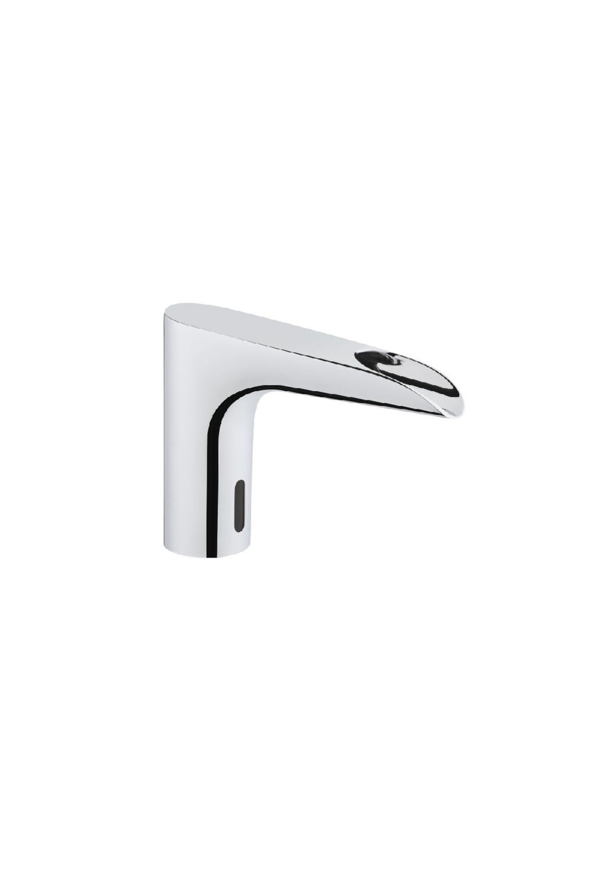 A47076  AquaSee Fotoselli Lavabo Bataryası (Şelale Akışlı, Çift Su Girişli, Elektrikli)