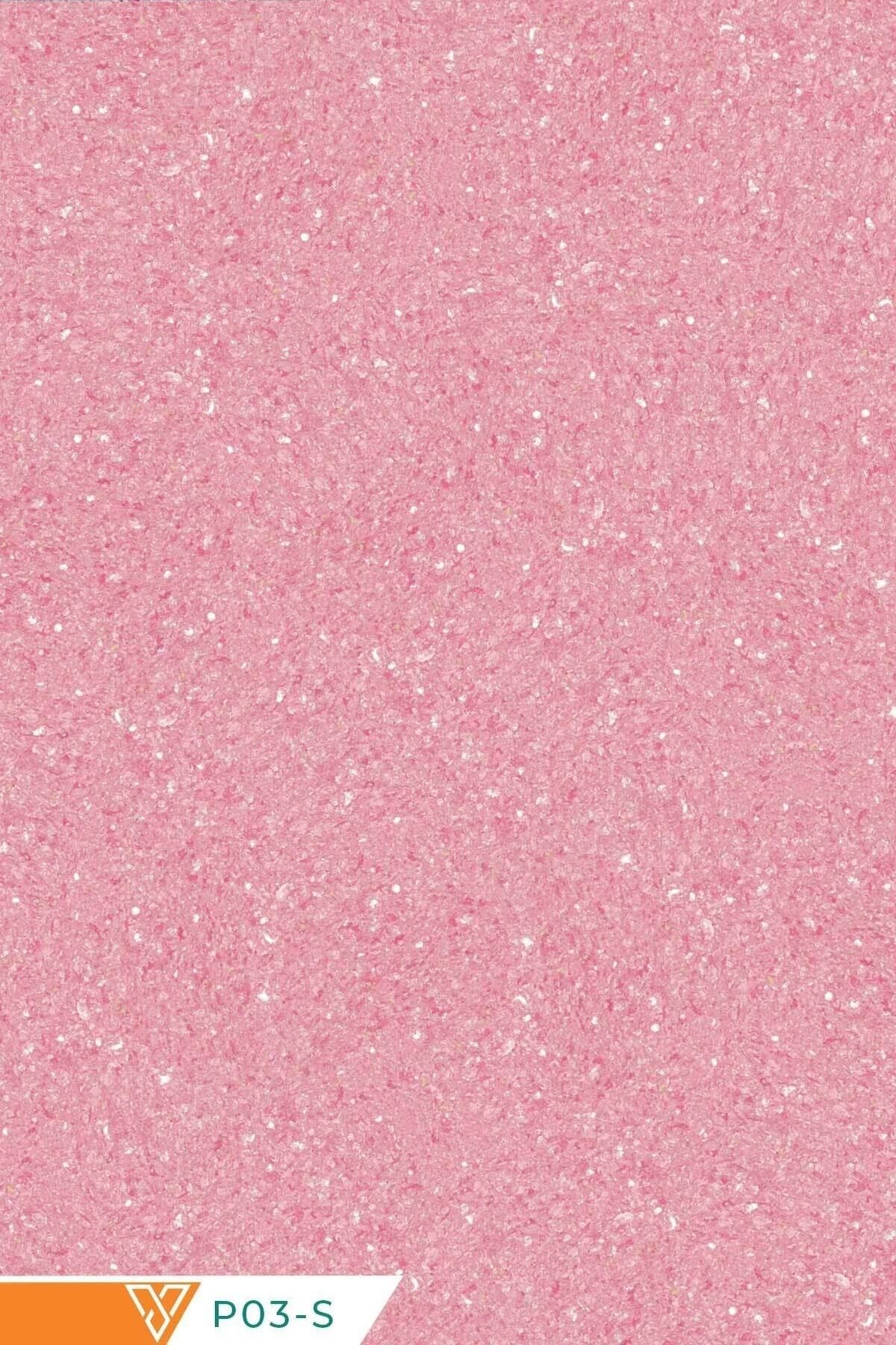 Isı Ve Ses Yalıtımlı Sürülen Duvar Kağıdı | Kendinden Yapışkanlı | Pembe |p03 - 1.5 Kg |5m²