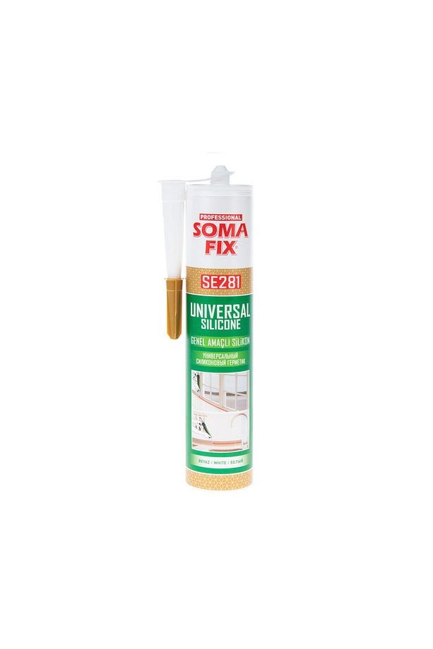 SOMAFİX SE281 Genel Amaçlı Silikon Beyaz 280gr