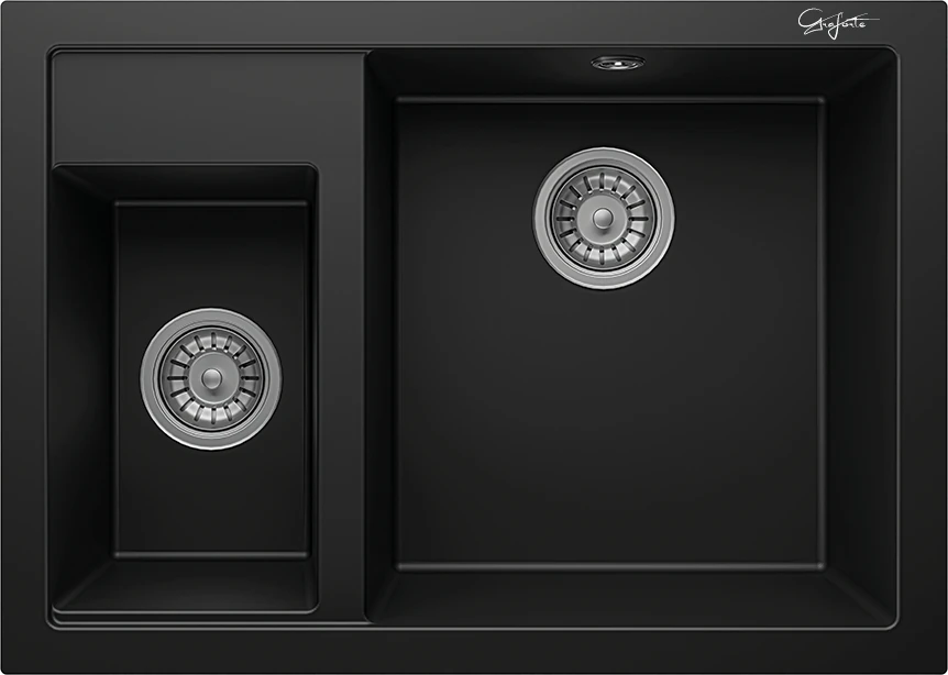 Chiara 1.5 Göz Granit Mutfak Eviye - Çizilmez, Leke Tutmaz, Uv Dayanıklı