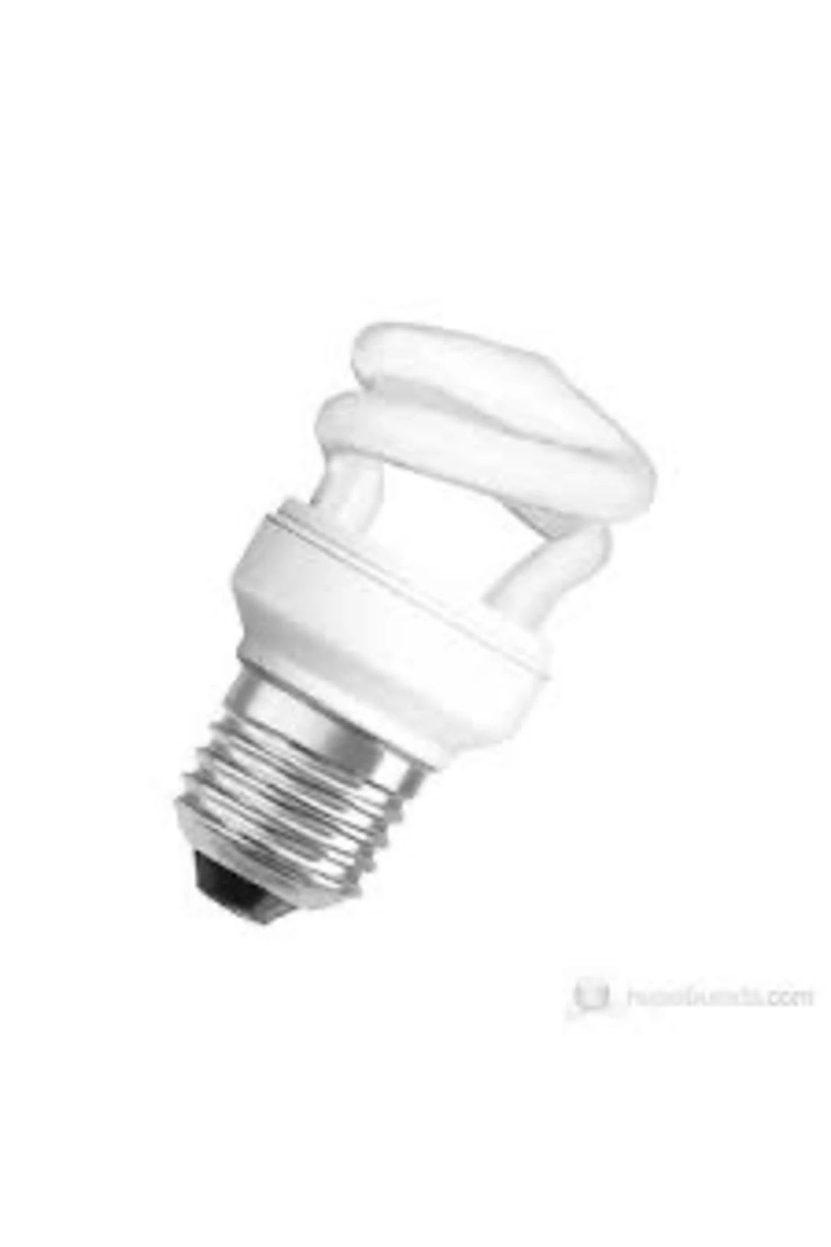 8W= 38W Mini Kıvrık Sprel Tasarruflu Ampul/e27 Duy/Sarı Işık-2700K/400 Lumen
