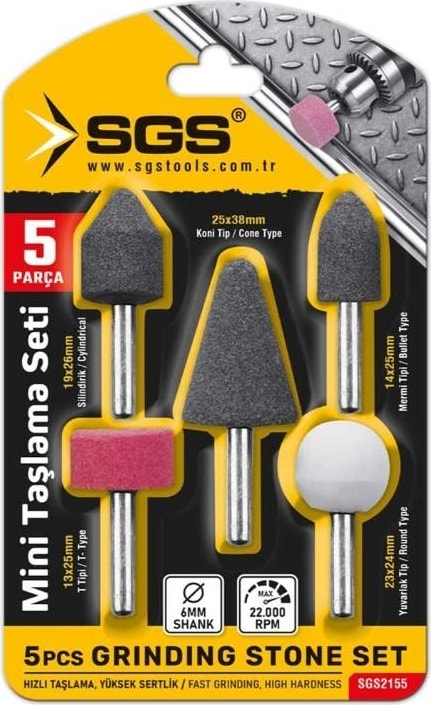 SGS Mini Taşlama Seti 5 Parça
