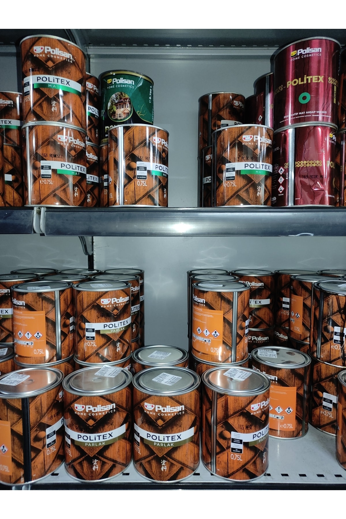 Politex Lüx Renksiz Parlak Vernik Su Geçirmez Uv Dayanıklı 0.75 Litre 1 Adet