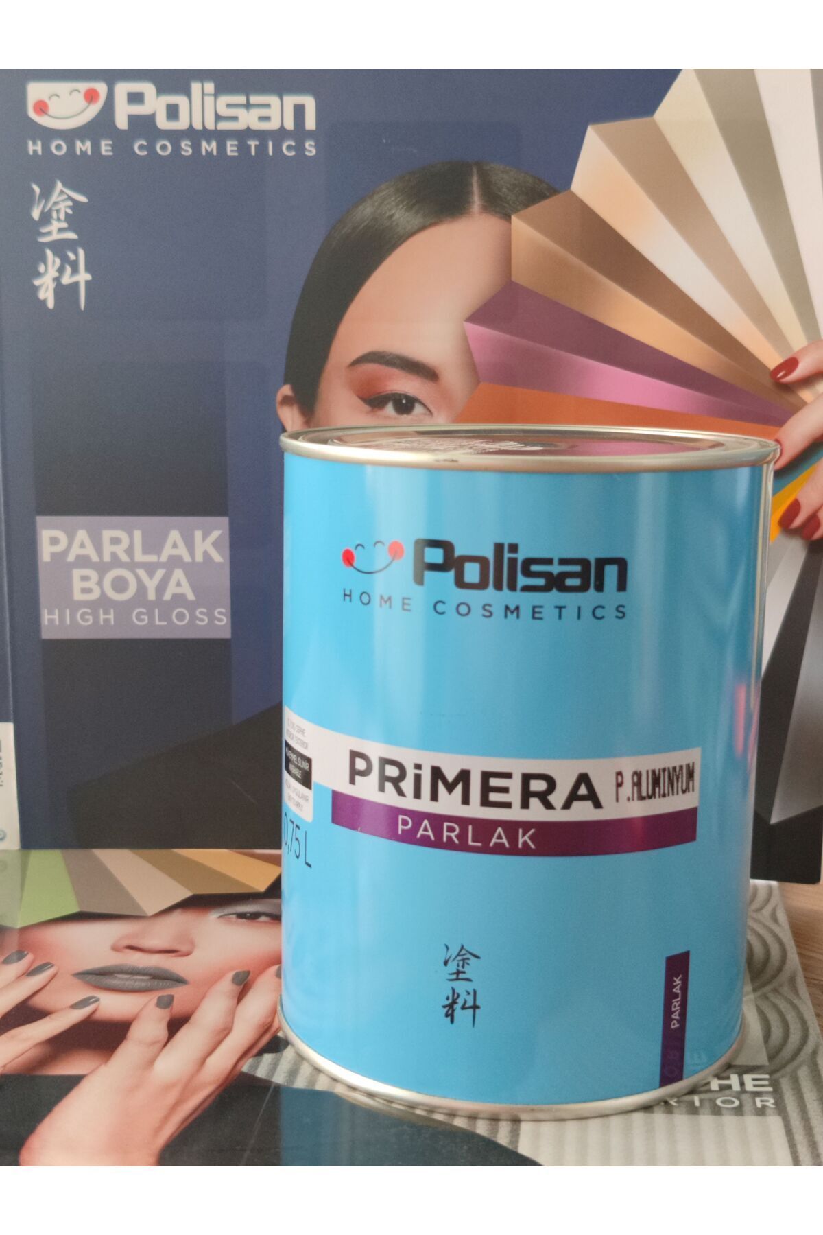 ALUMINYUM PARLAK BOYA 0,75 LİTRE