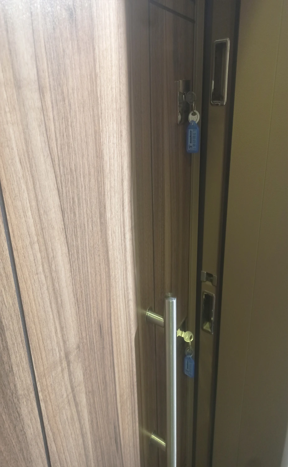 Statik Kasalı Tanganika Düz Model Daire Kapısı, Çelik Kapı, Villa Kapısı