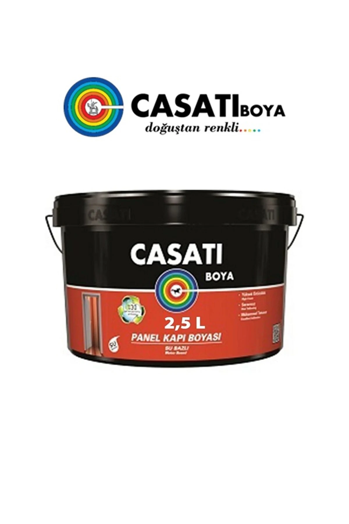 CASATİ PANEL KAPI BOYASI 2,5 LT BEYAZ
