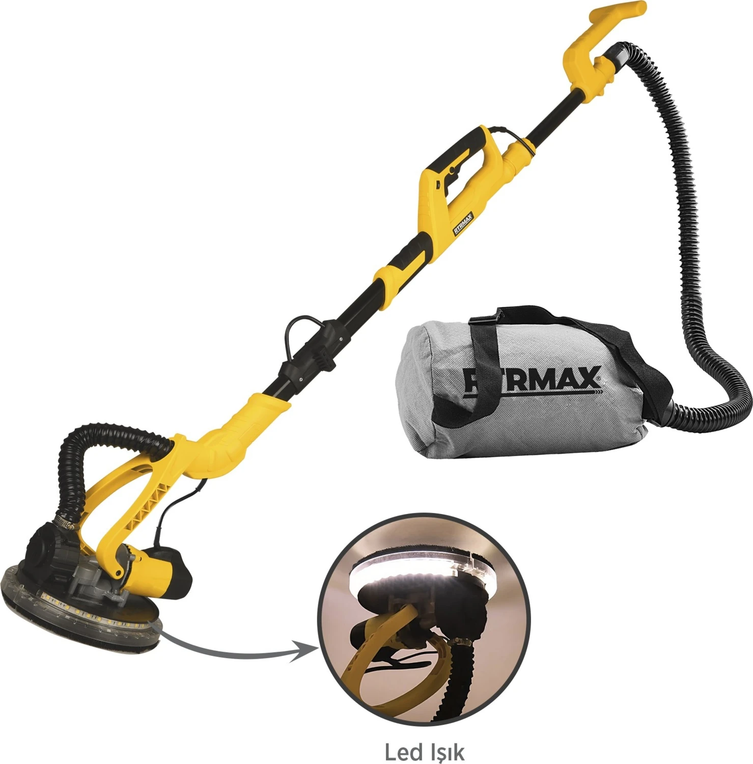 RTM3793 Alçıpan Duvar Zımpara Makinası 710 W 225 mm