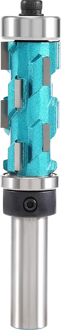 Ahşap Işleme Çift Yataklı Spiral Kesme Bıçağı Uç Freze Ucu Yüz Ahşap Freze Kesici Karbür Freze Ucu 12X43MM (Yurt Dışından)