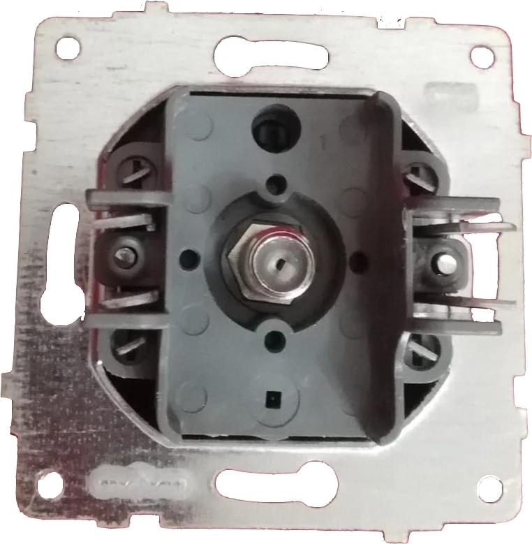 Mina Füme Uydu F Konnektör Çerçeveli