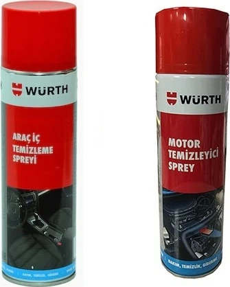 Hızlı Motor Temizleme Sprey + Araç İçi Temizleme Köpük