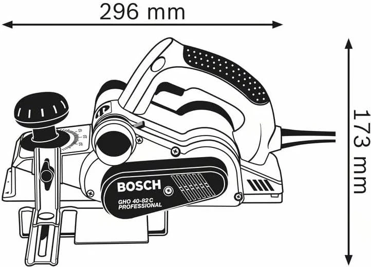 GHO 40-82 C-Profesyonel 850 Watt Elektrikli Planya Makinası