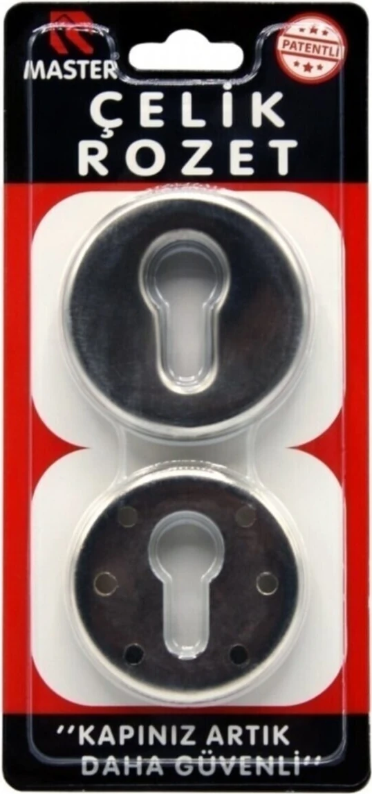 Master Çelik Rozet Blokajlı Güvenli Kapılar Saten