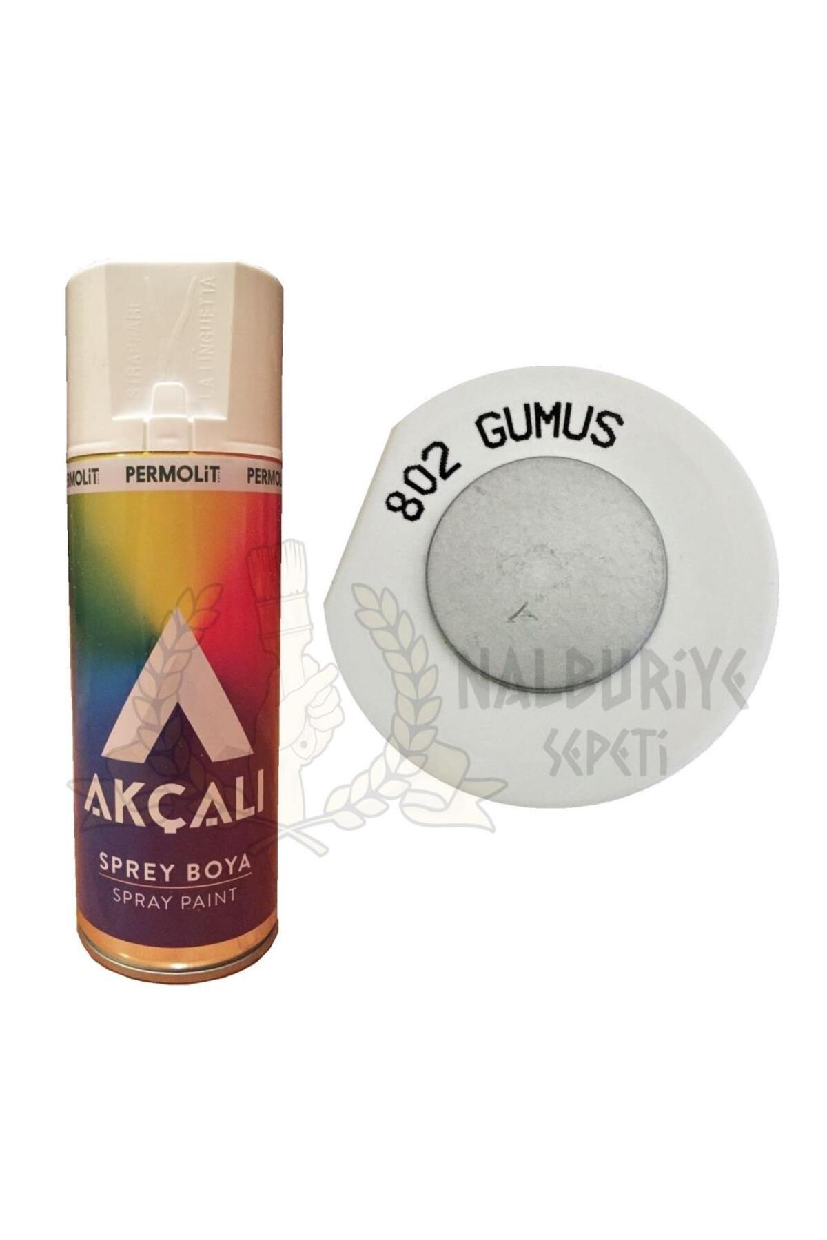 Akrilik Sprey Boya GÜMÜŞ 400 ml - 802