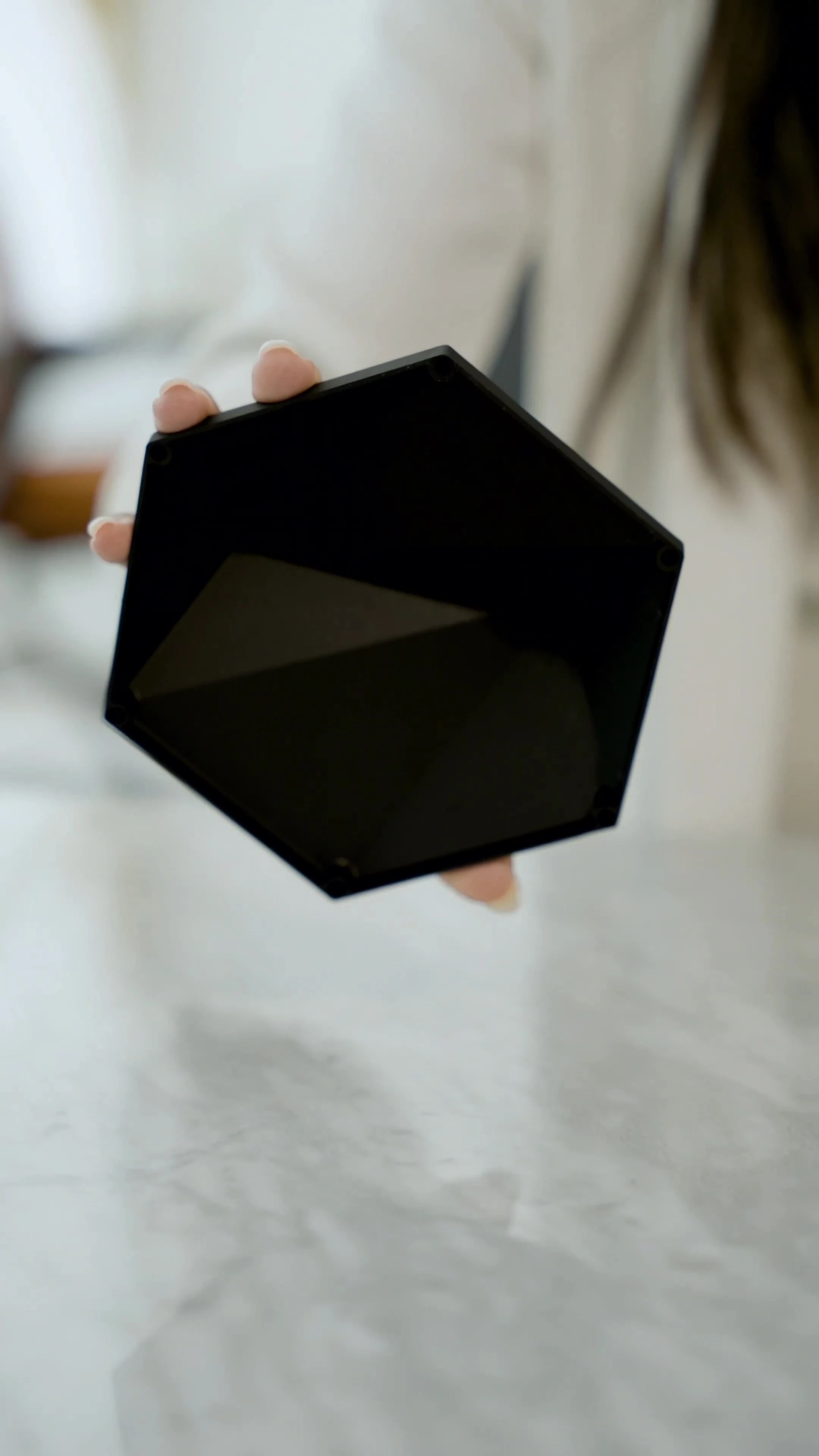 3 Boyutlu Dekoratif Duvar Paneli (-SİYAH-) (1M2)