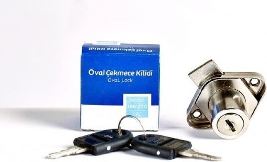 Çekmece Kilidi Oval NO:106