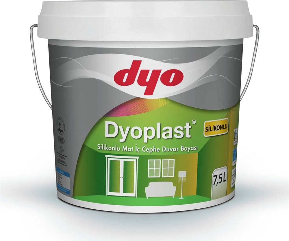 plast Silikonlu Mat Iç Cephe Boyası 2,5 Lt