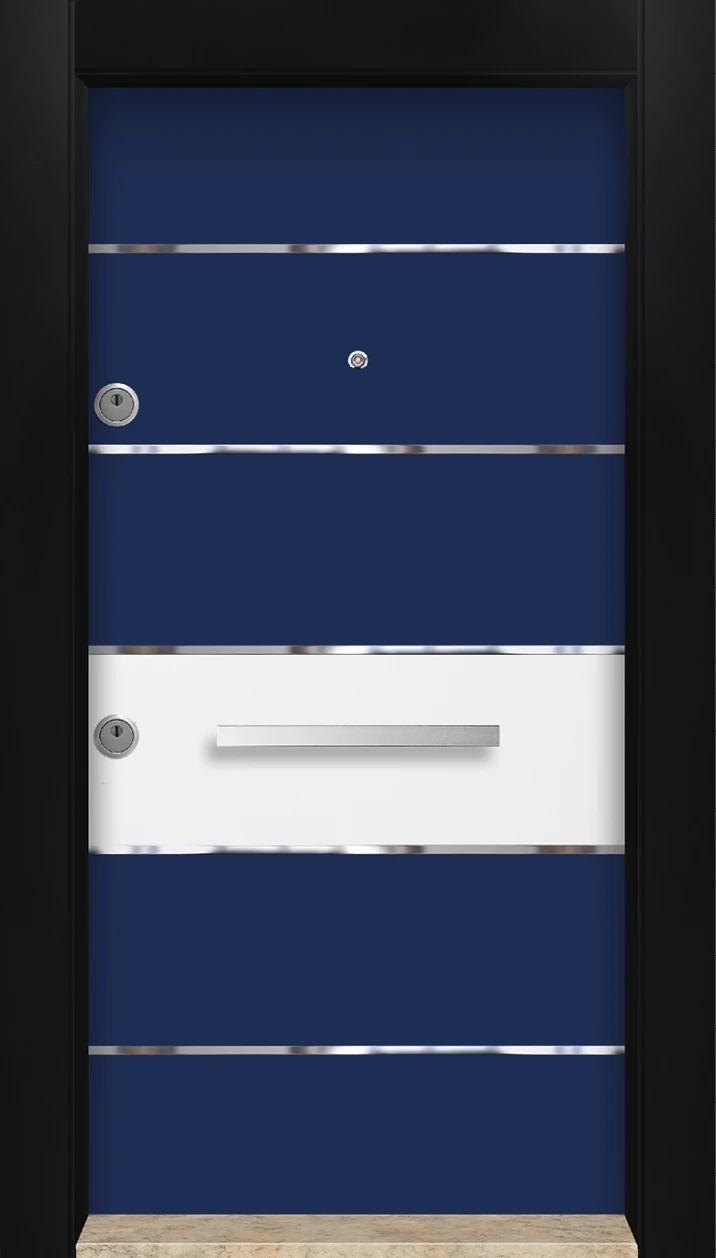 MN-6037 Dış Iklim Kapısı Yağmur'a ve Güneşe Dayanıklı Çelik Kapı