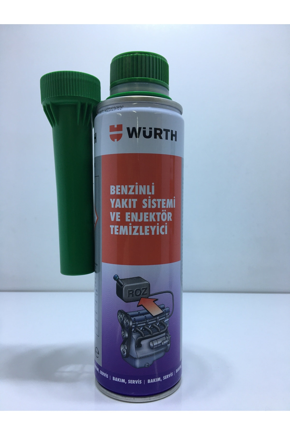 WÜRT BENZİNLİ YAKIT SİSTEMİ VE ENJEKTÖR TEMİZLEYİCİ