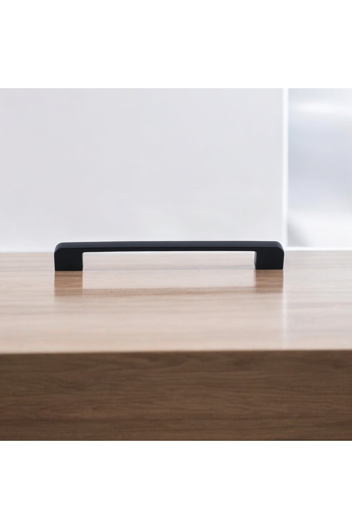 BADEM10 10 Adet Radus 192 Mm - 19.2 Cm Siyah Metal Mobilya Mutfak Çekmece Dolabı Dolap Kulpları Kulbu Kulpu