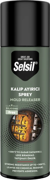 Selsıl Kalıp Ayırıcı Sprey Silikonsuz 400 ml