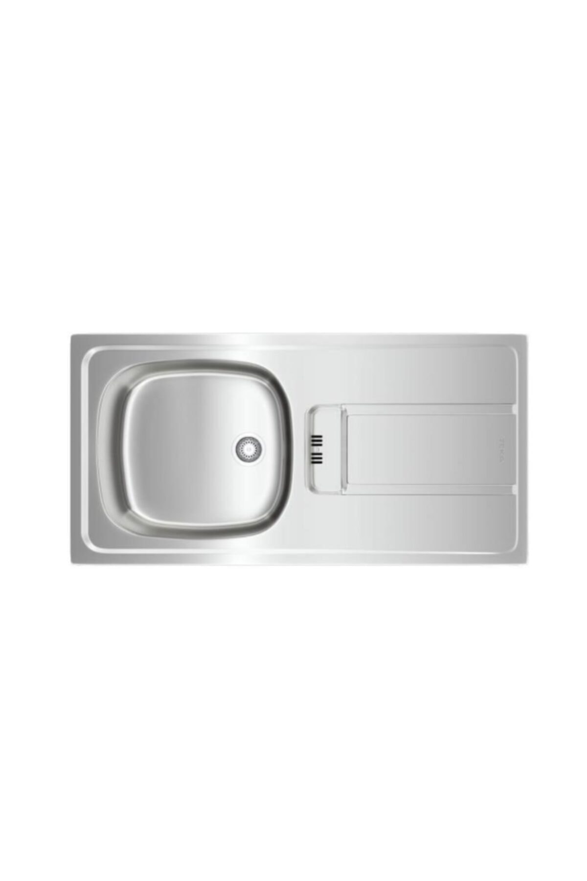 - GRAVITY - Ankastre Sol Damlalıklı Eviye - Mikroketen Dokulu - 86 cm - 115120043
