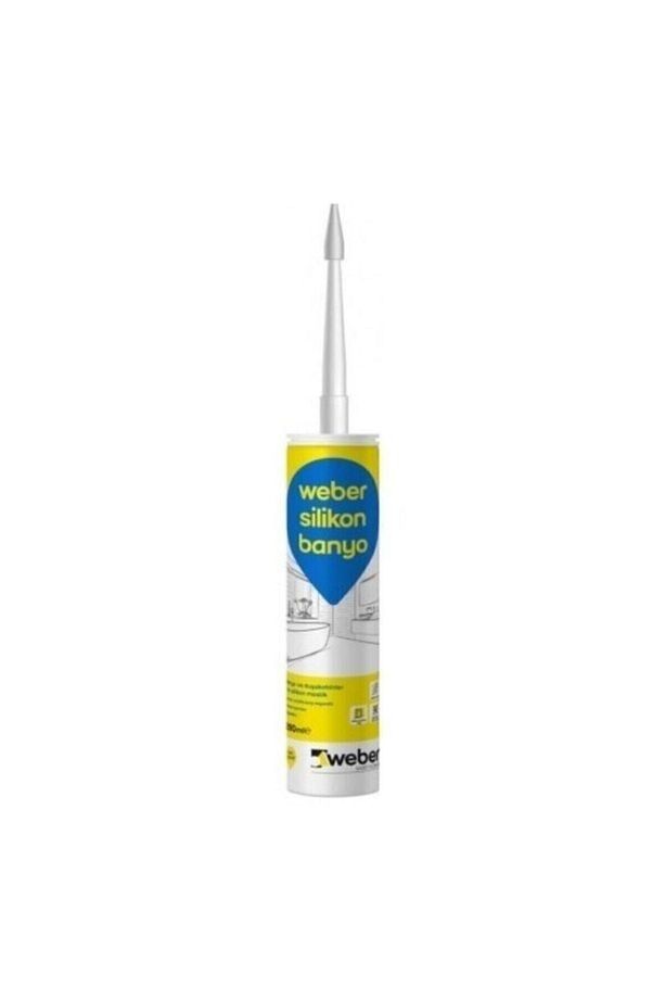 Kararmayan, Küflenmeyen Antibakteriyel Banyo Silikonu (BEYAZ) 280 ml