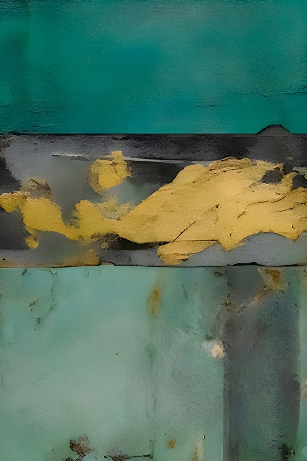 |zümrüt Yeşil Gold Renk Abstract Art |çerçeveli Cam Tablo 3lü Dikey