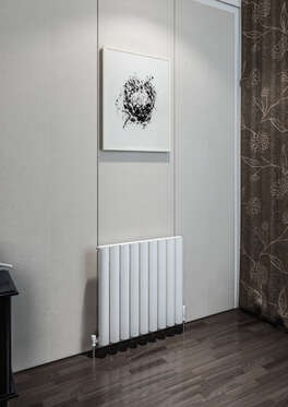 Birgi Yatay Alüminyum Radyatör 625X600 Pütürlü Antrasit (7946)