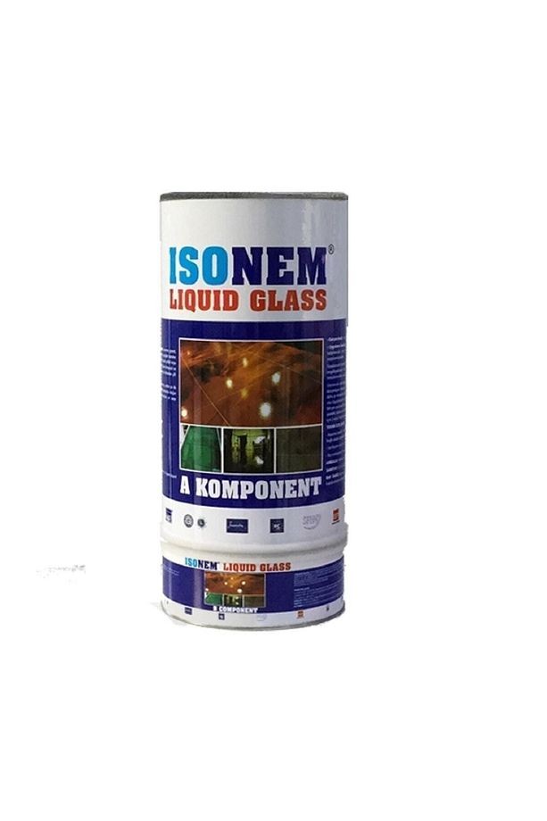 Lıquıd Glass Şeffaf Yalıtım 4 kg Set