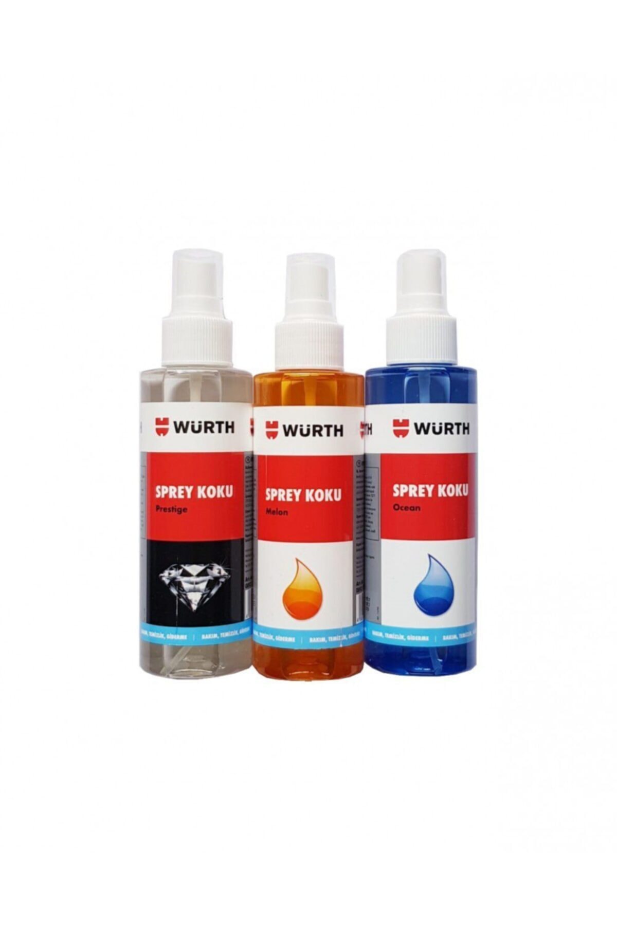Wurth Araç Kokusu 3'lü Kavun-prestij-okyanus 150ml