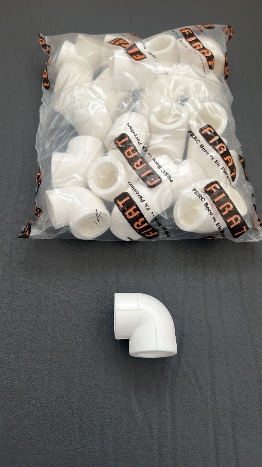 Pprc 20 mm Dirsek 20 Adet Beyaz