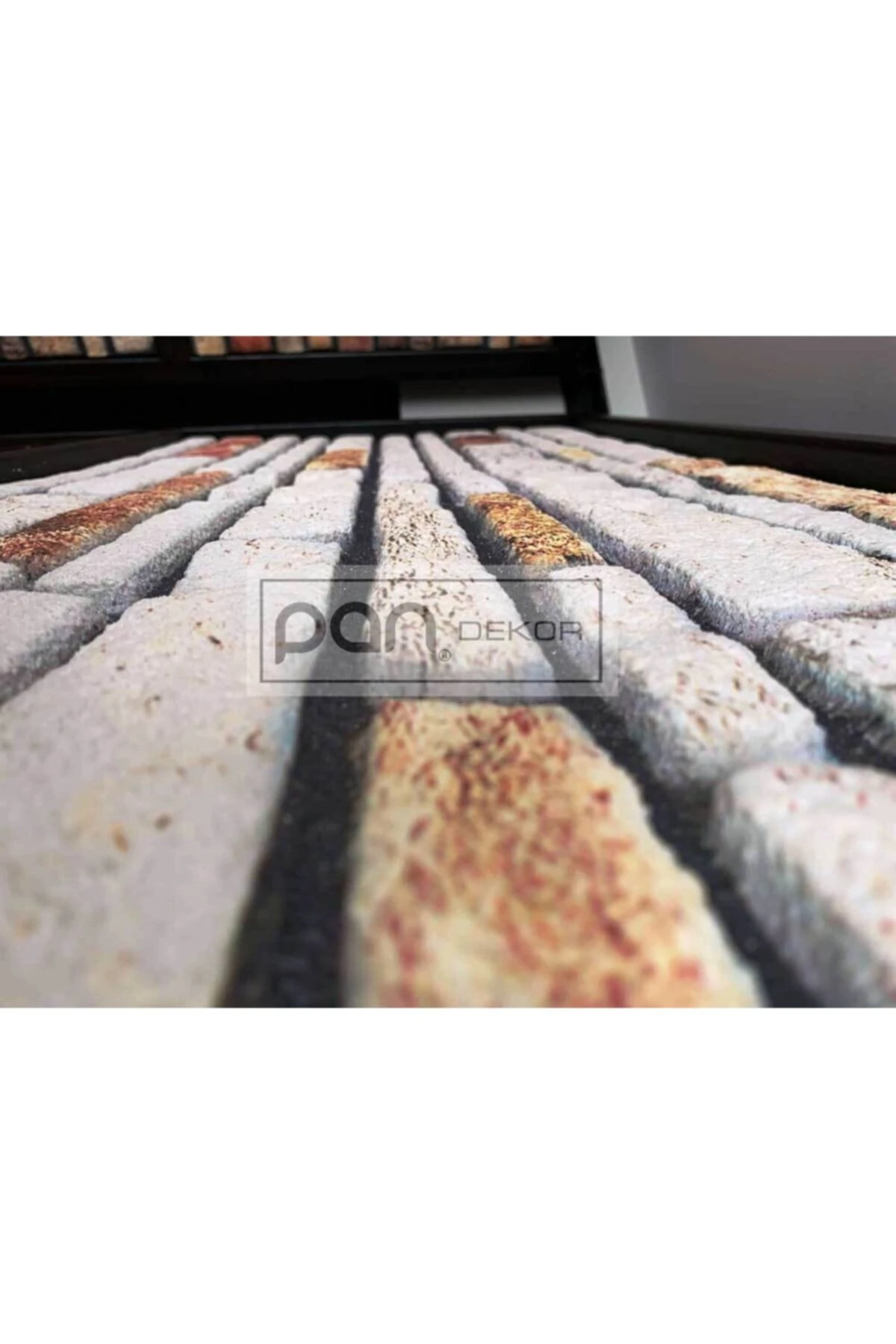 5 Adet X Kesme Taş Desenli 3 Boyutlu Renkli Strafor Köpük Duvar Kaplama Paneli (ks-415)