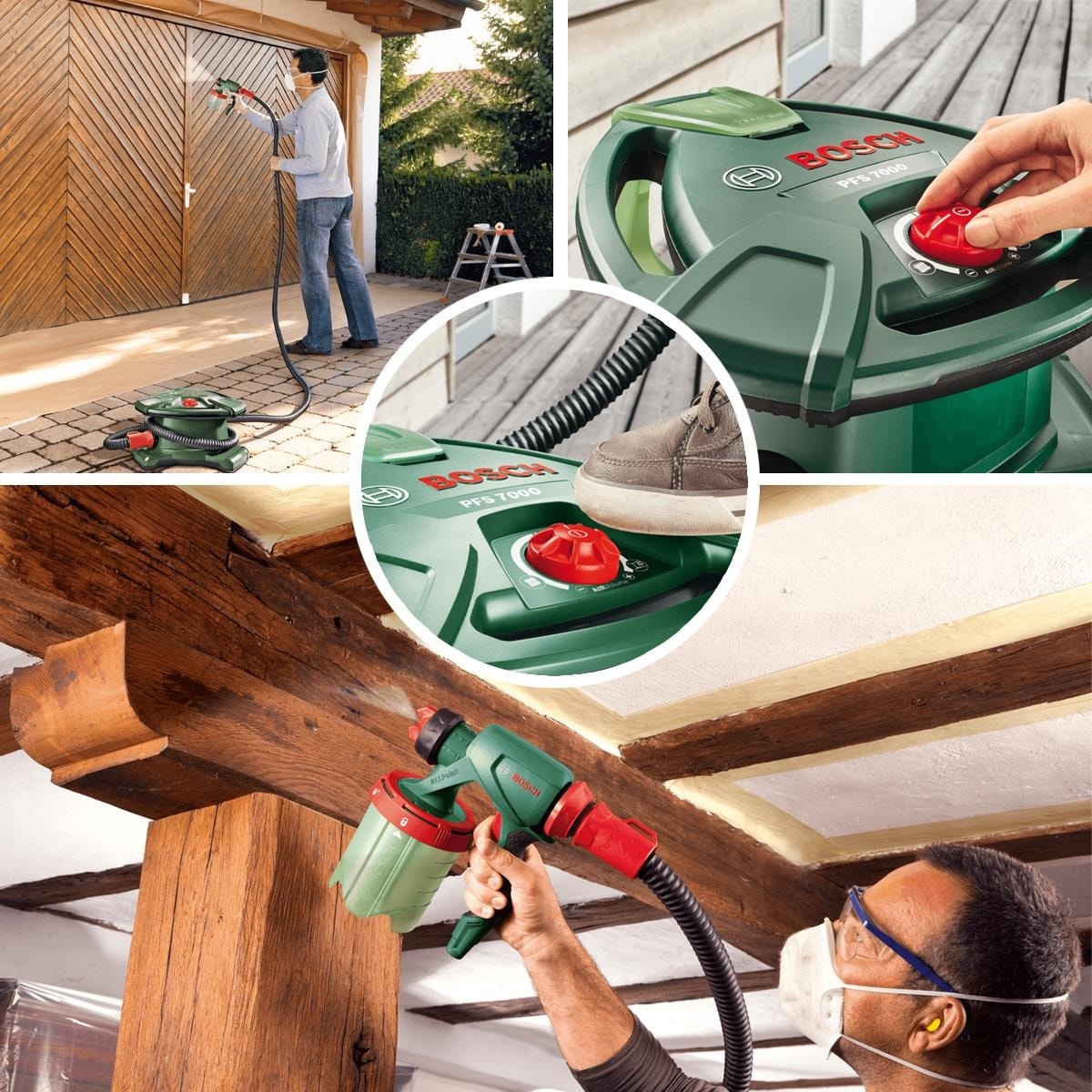 BOSCH Pfs 5000 E (Promo Set) Boya Püskürtme - 0603207202