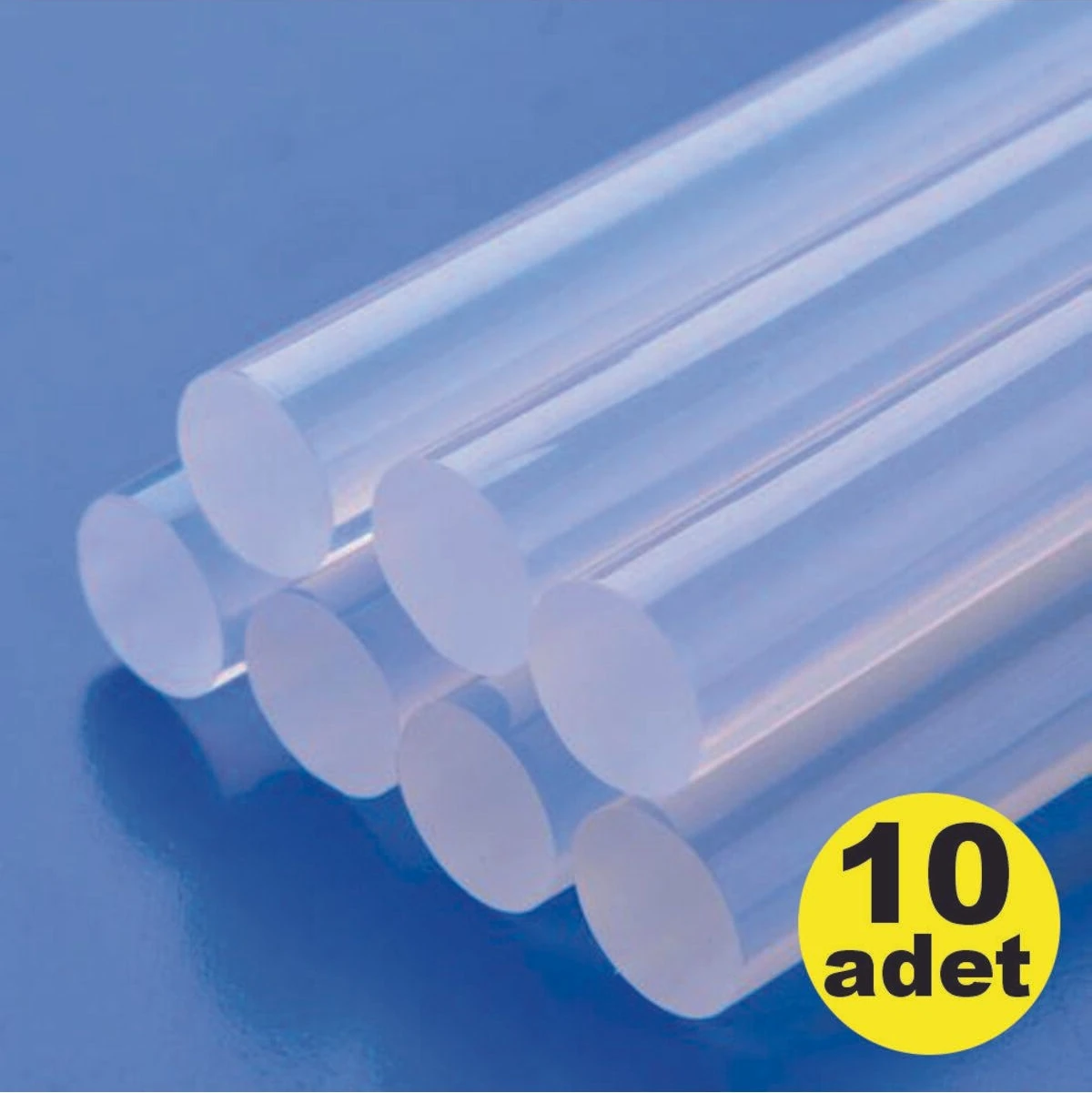 Kalın Mum Silikon 10 Adet