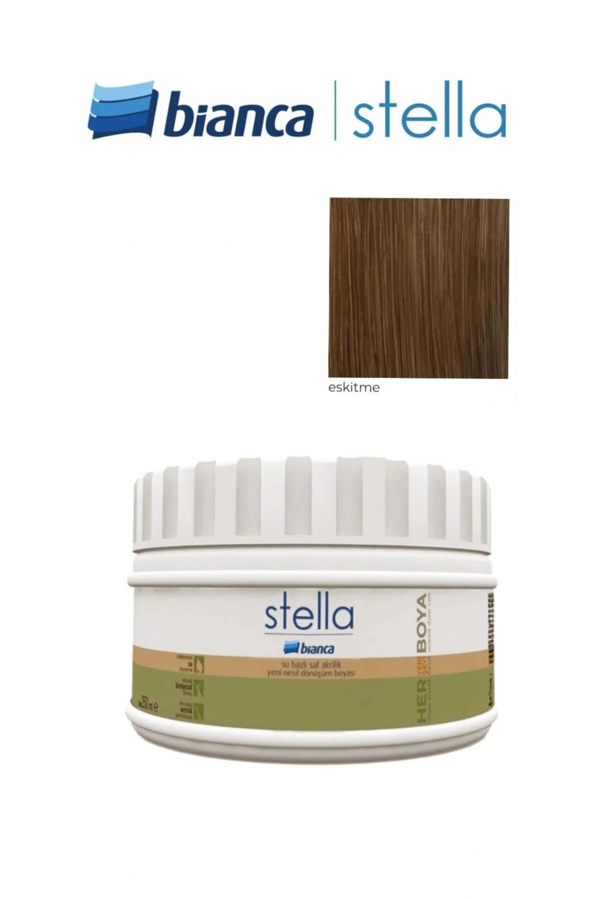 STELLA Ahşap Renkler Serisi 250ml - Eskitme