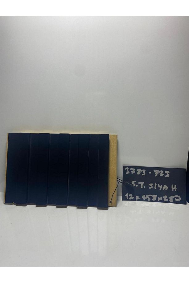 LB-3783 SOFT TOUCH SİYAH DUVAR DEKORASYON PROFİLİ 12X158X280 MM