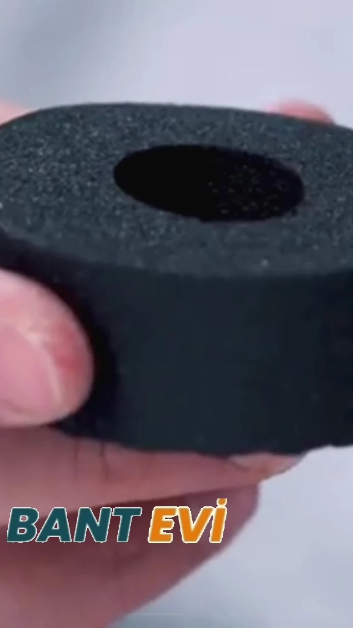 Kauçuk Boru İzolasyonu 1/2" İç Çap 22mm, 13mm Et Kalınlık, 2metre Boru Kılıfı