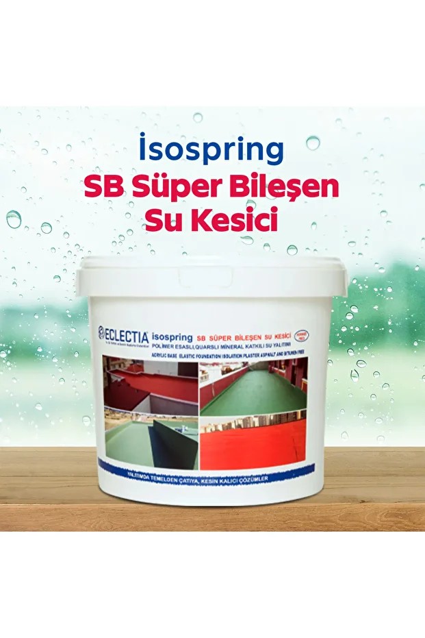 Isospring Süper Bileşen Su Kesici, 18 Kg - Yeşil