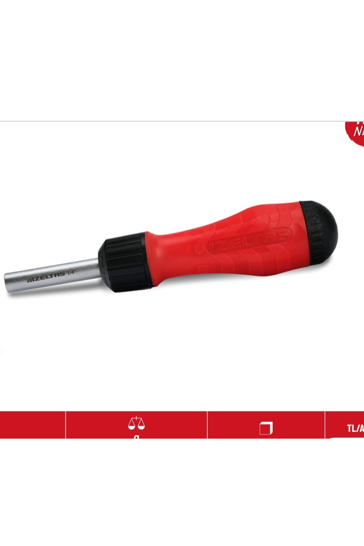 İZELTAŞ Cırcırlı Bits Uç Tutucu Tornavida