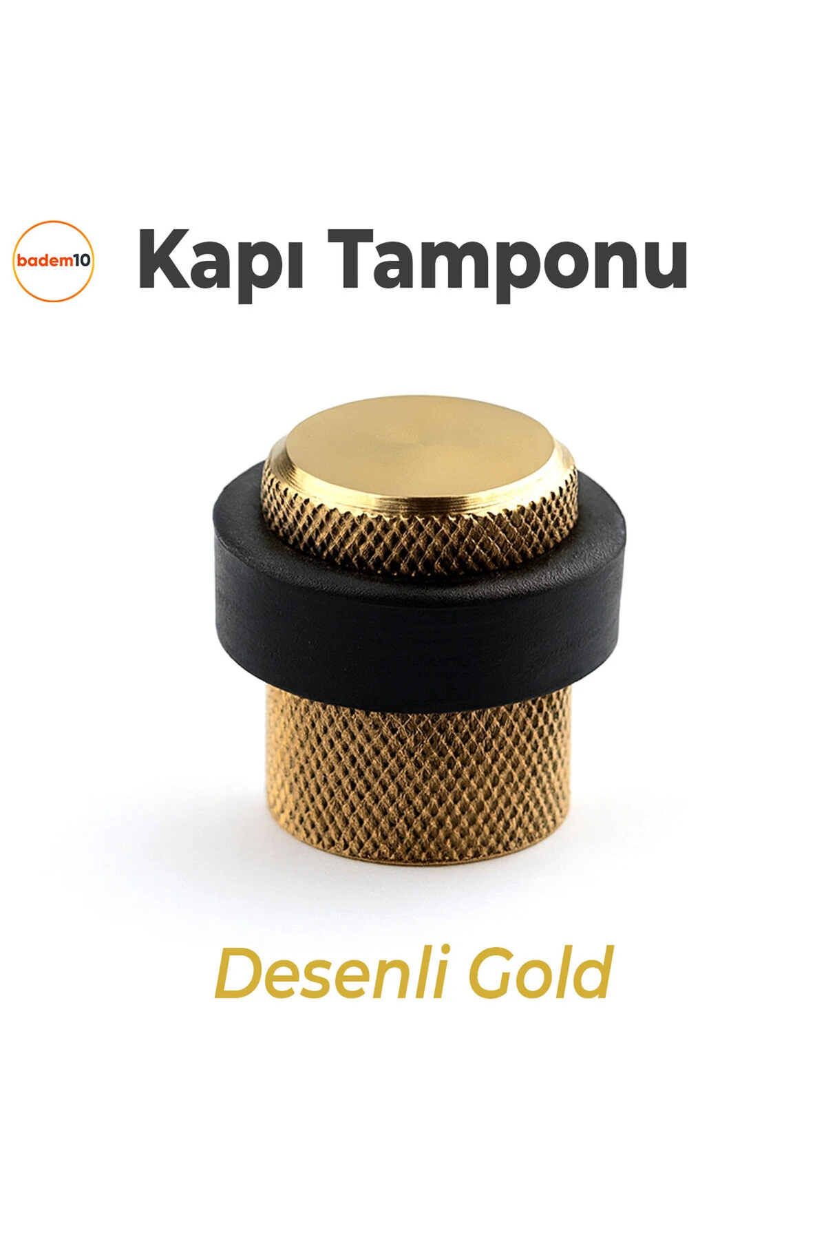 Kapı Stoperi Tamponu Gold Altın Vidalı Metal Tutacağı Tutucu Altı Kolu Pencere Stopu Takozu Sürgülü