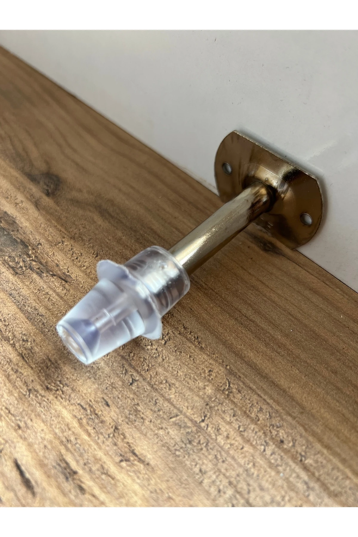 Kapi Pencere Arkasi Stoperi Kapi Tamponu Metal Gövde 8cm Tutucu Durdurucu 2 Adet