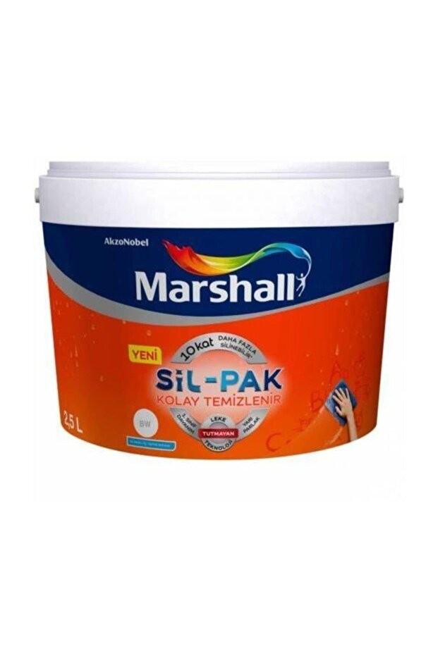 Sil-pak Beyaz Iç Cephe Boyası 2,5 Lt Badem Ezmesi