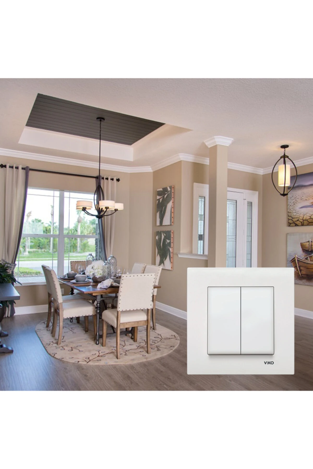 KARRE / MERİDİAN KOMÜTATÖR BEYAZ