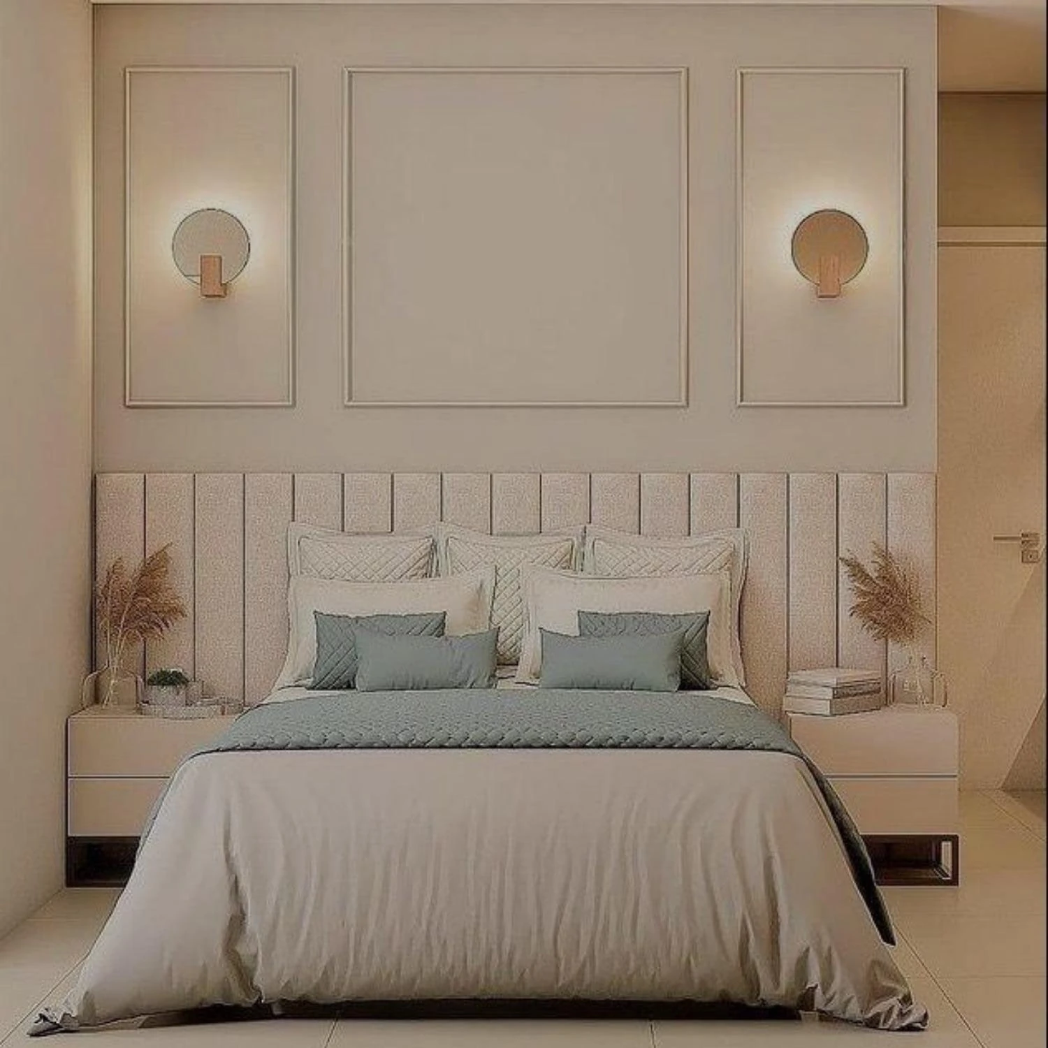 Yatak Odası Başlık Boyanabilir Çıta Hazır Kesim (ANKA109)